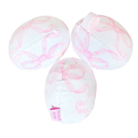 HANDMADE Insert With Cover for MamaRoo 4MOMS swing pink bow with matching balls - Picture 5 of 16